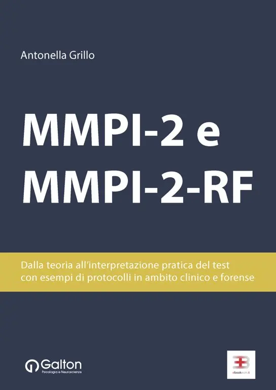 Copertina ebook ECM MMPI-2 e MMPI-2-RF