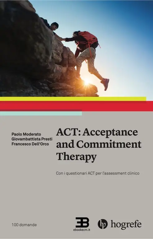 Copertina ebook ECM ACT - Acceptance and Commitment Therapy.