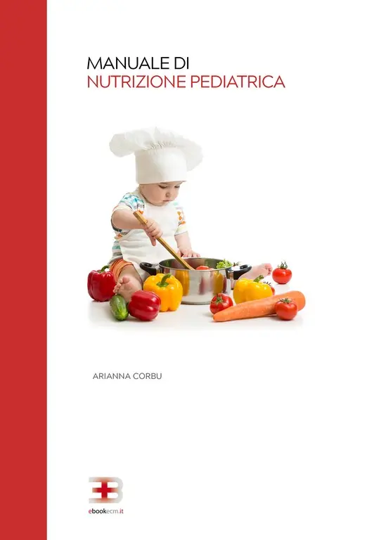 Copertina ebook ECM Manuale di Nutrizione Pediatrica