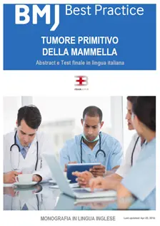 Copertina ebook ECM Tumore Primitivo della Mammella